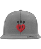 The Classic Snapback Cap LoveDarts black arrows