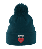 Pom Pom Beanie LoveDarts white arrows