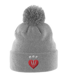 Pom Pom Beanie LoveDarts white arrows