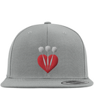 The Classic Snapback Cap LoveDarts white arrows