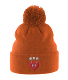 Pom Pom Beanie LoveDarts white arrows