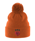 Pom Pom Beanie LoveDarts black arrows