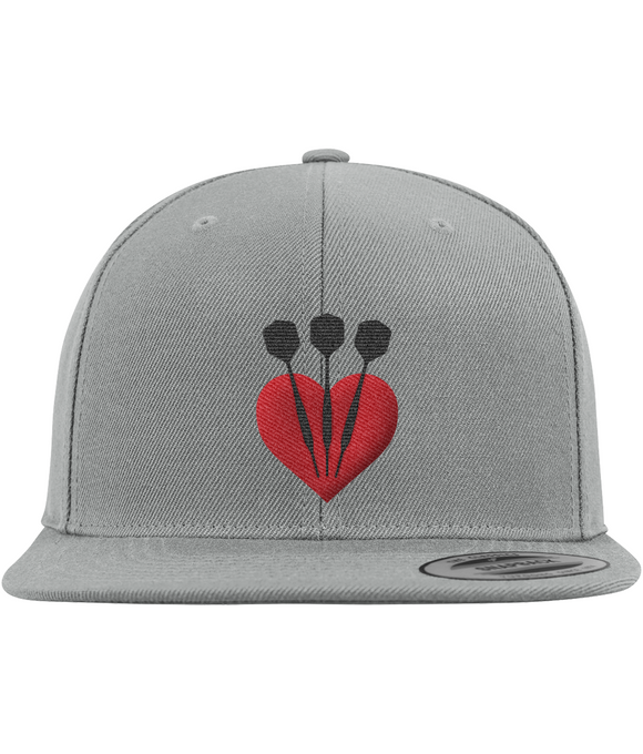 The Classic Snapback Cap LoveDarts black arrows