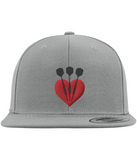 The Classic Snapback Cap LoveDarts black arrows